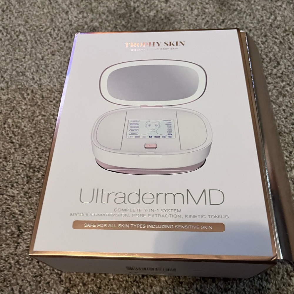 UltradermMD 3 in 1 system, microdermabrasion, pore extraction, kinetic toning